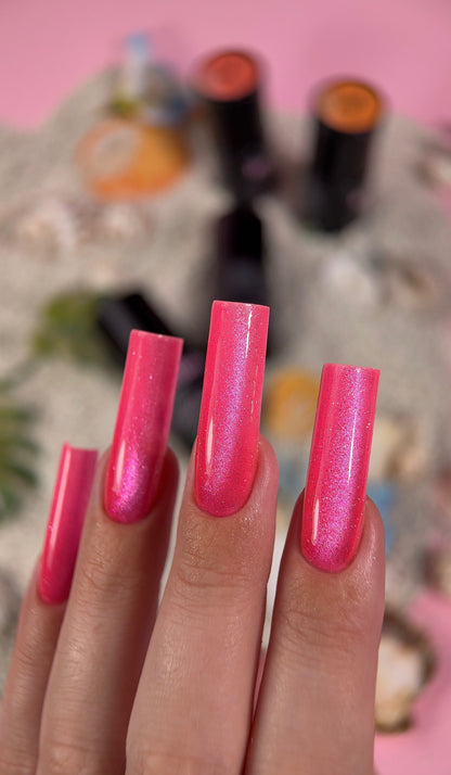 " Cat eye Pasión fruit " ESMALTE | GEL POLISH