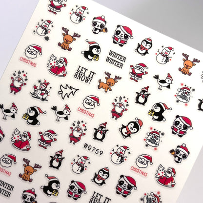 Christmas cute sticker