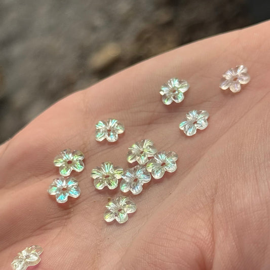 Flores hawaii efecto aurora PACK 2