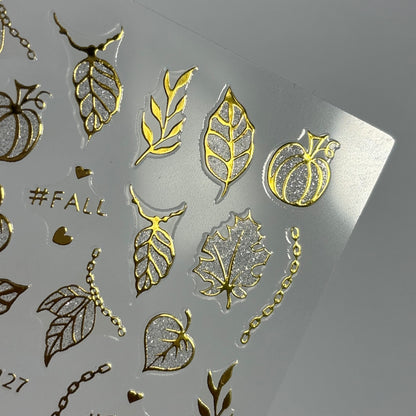Autumn shine stickers