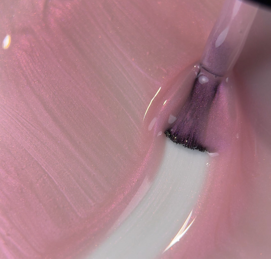 NEW🔥" Icy Pink GLAZE EFFECT " ESMALTE | GEL POLISH