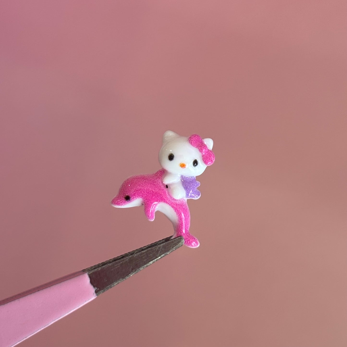 Kitty delfín fucsia 2Uds