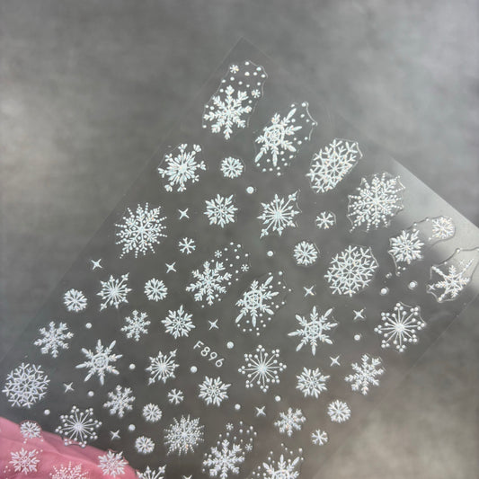 Snowflakes stickers