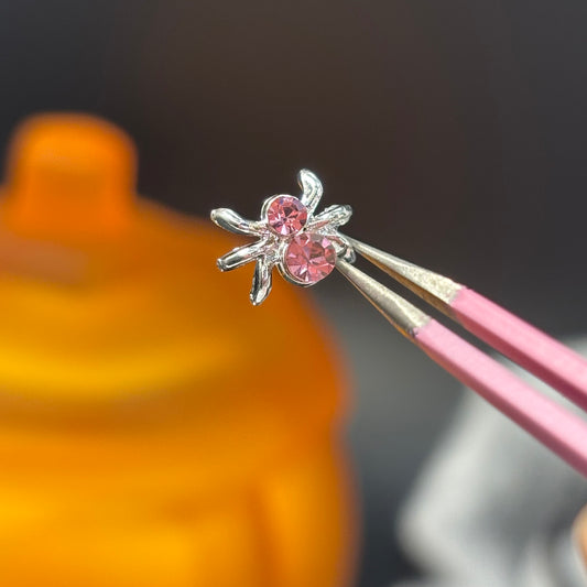 Araña luxury rosa 2 Uds