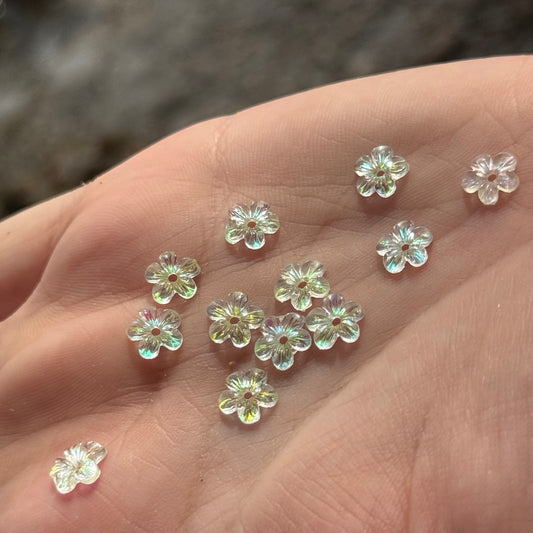 Flores hawaii efecto aurora PACK 2