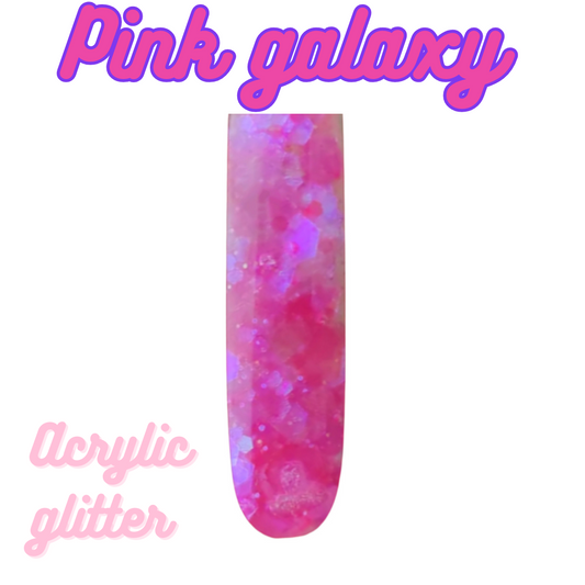 Acrílico Pink galaxy20g