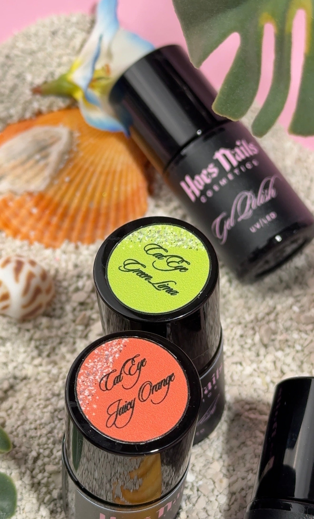 " Cat eye Green Lima " ESMALTE | GEL POLISH