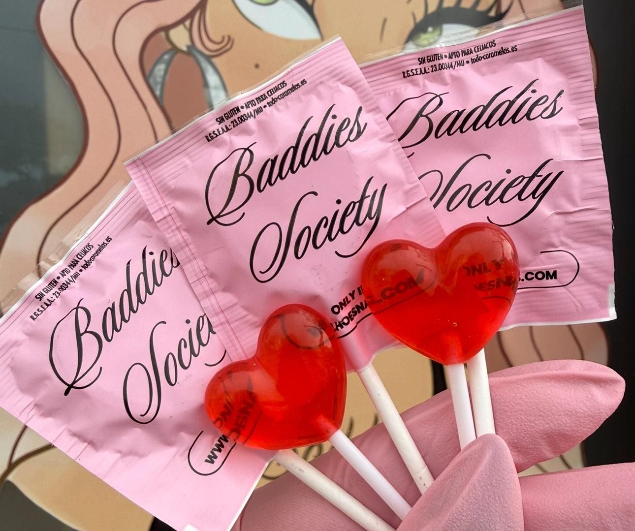 Pack 5 piruletas GRATIS EN CADA PEDIDO