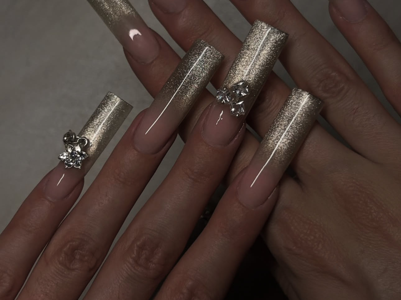 " Cat eye Vainilla glow " ESMALTE | GEL POLISH