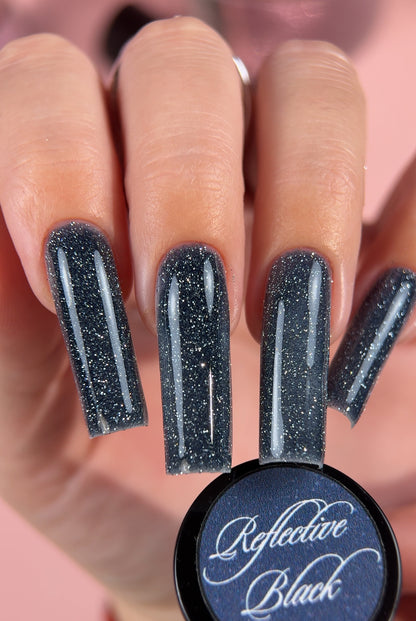" Reflective Black " ESMALTE | GEL POLISH