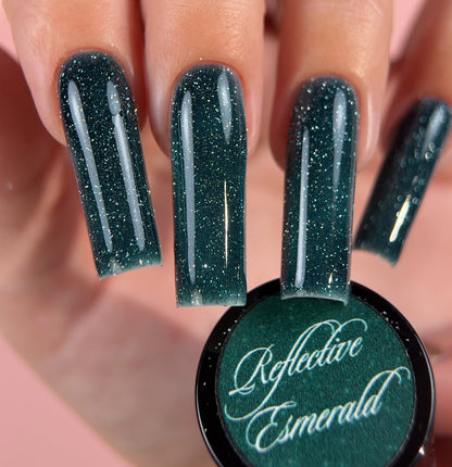 " Reflective Emerald " ESMALTE | GEL POLISH