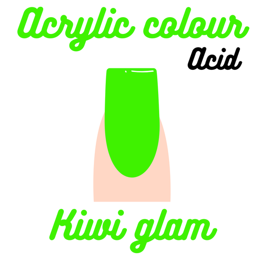 Acrilico Kiwi glam 20g