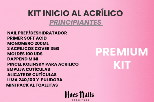 KIT PRINCIPIANTES - INICIO AL ACRÍLICO PREMIUM