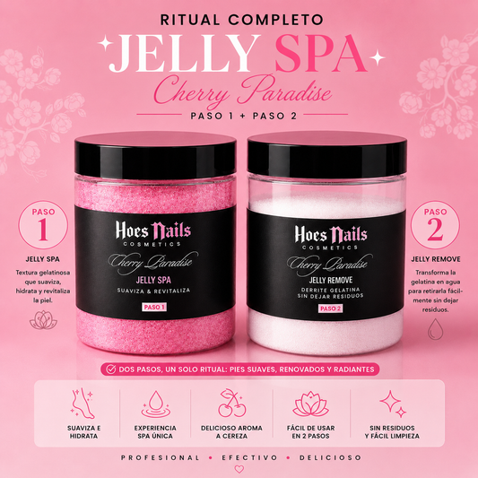 Cherry Paradise - Jelly Spa & Remover Combo Paso 1 y 2