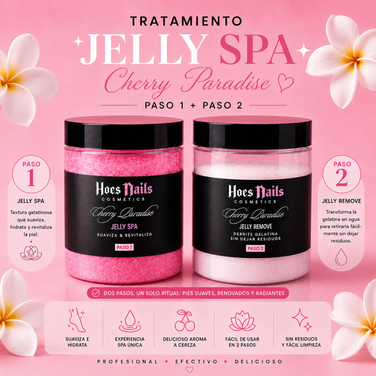 Cherry Paradise - Jelly Spa & Remover Combo Paso 1 y 2