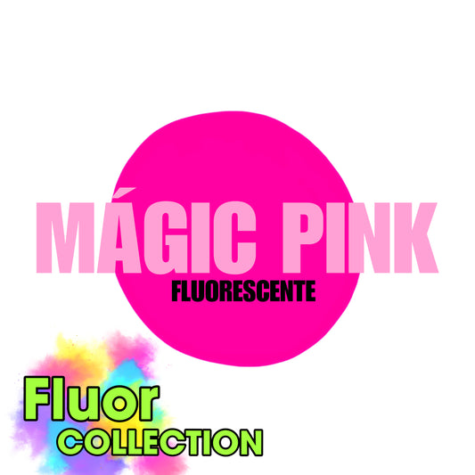 Acrílico Mágic pink FLUORESCENTE