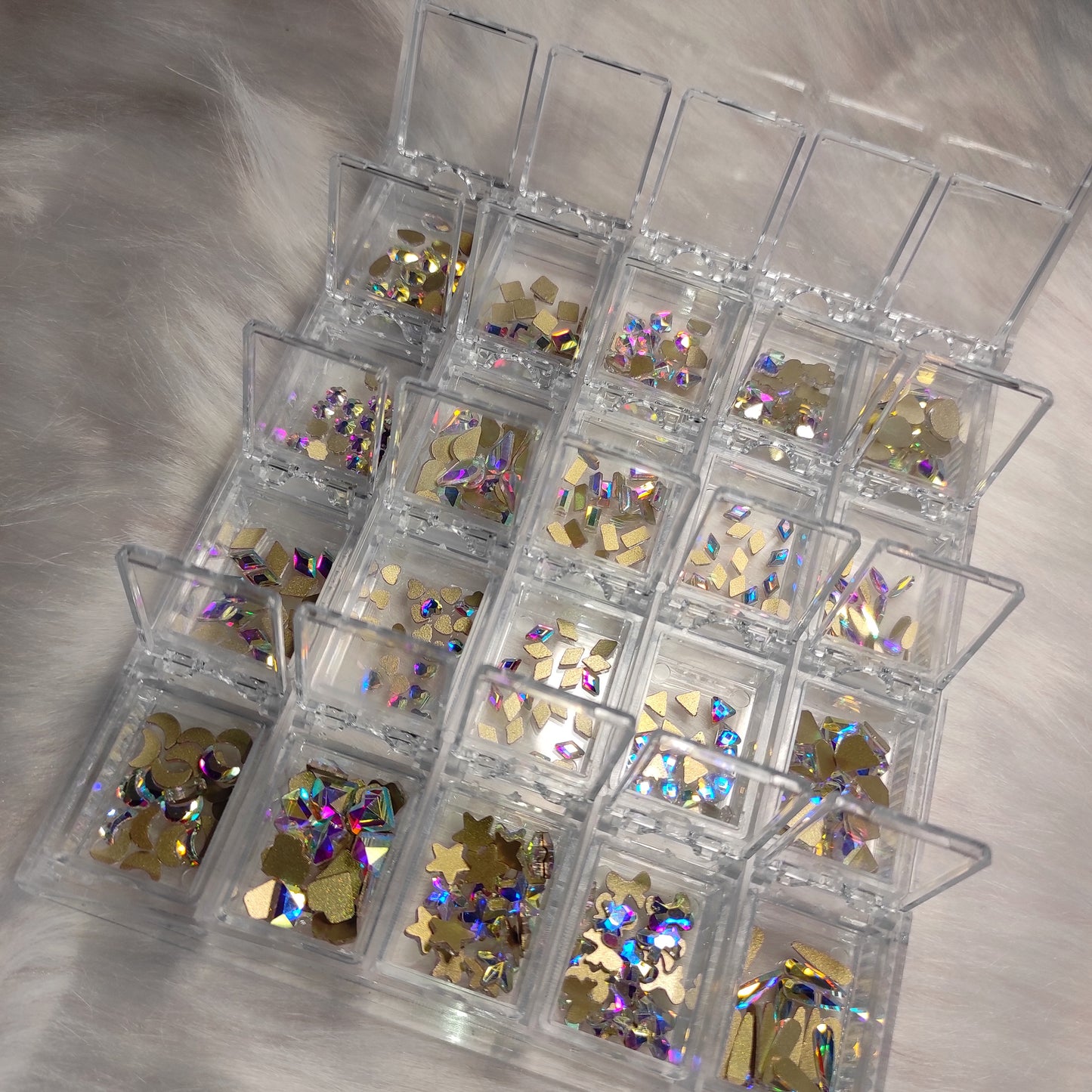 Caja 400 cristales AB