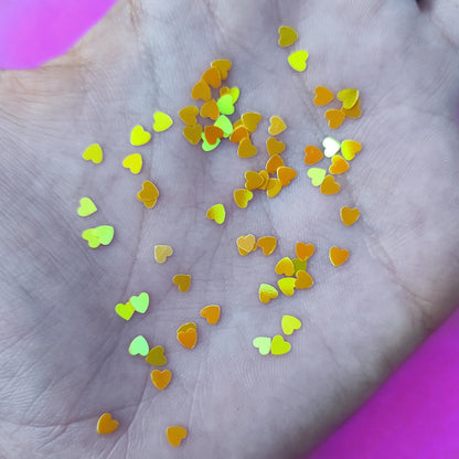 Corazones salmón y varios colores a elegir