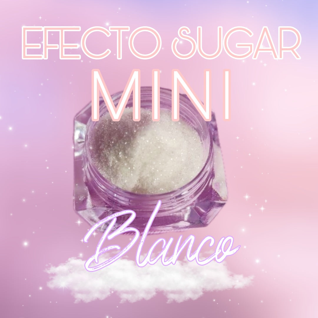 Efecto azúcar blanco "extra fino"