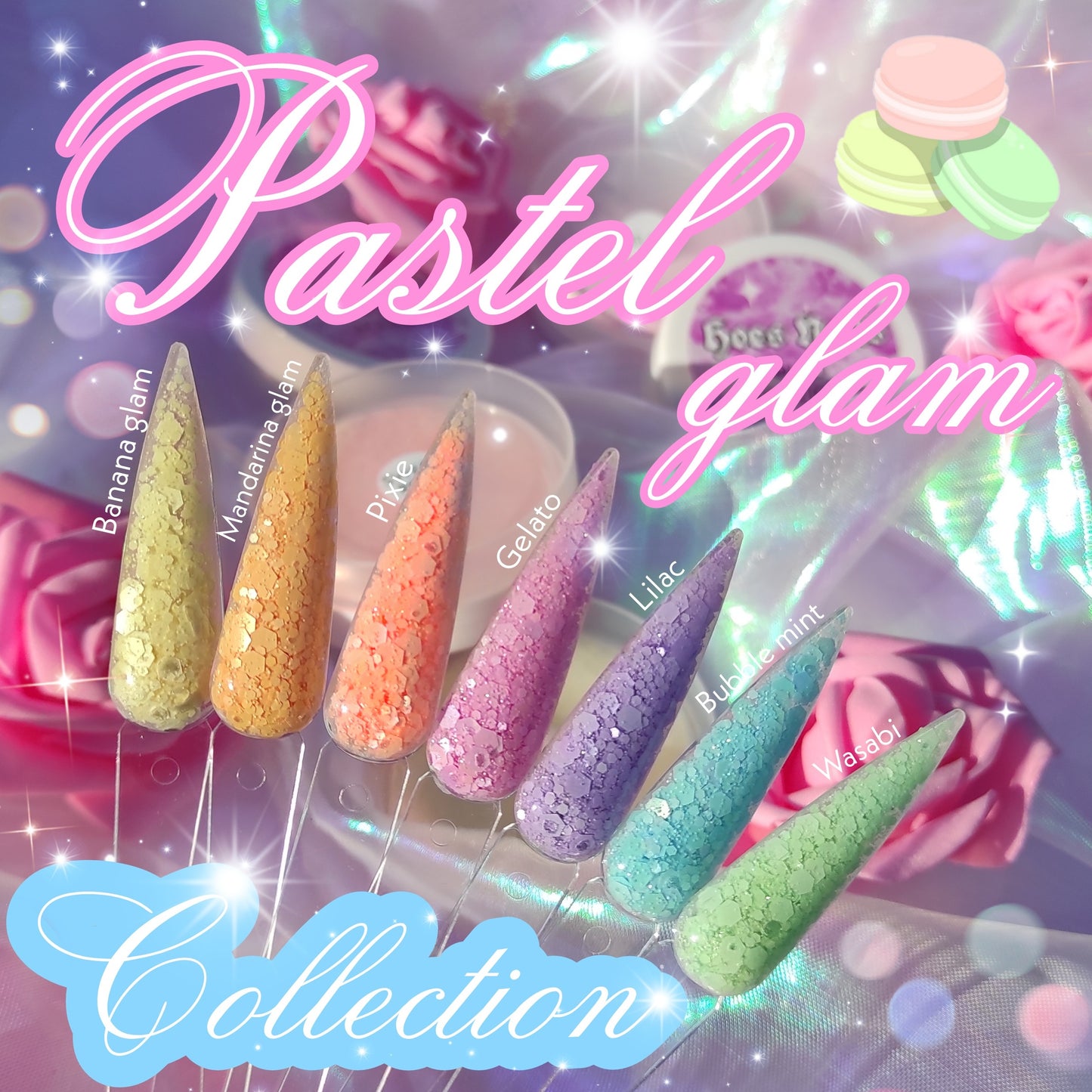 💐Pastel glam collection