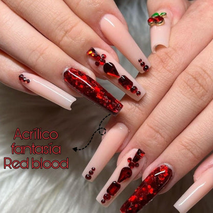Acrílico Red blood20g