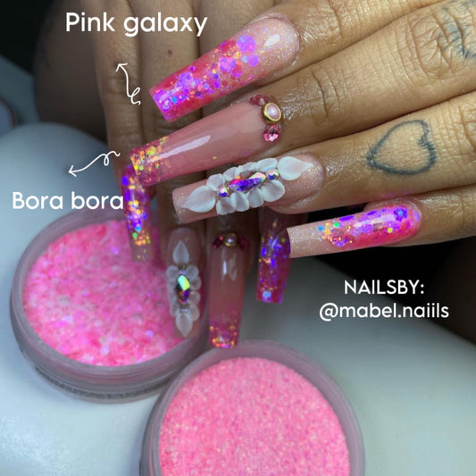 Acrílico Pink galaxy20g